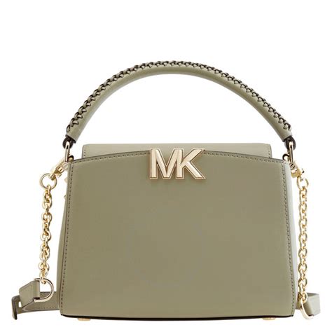 michael kors green ladies karlie small leather crossbody bag|Karlie Small Pebbled Leather Crossbody Bag .